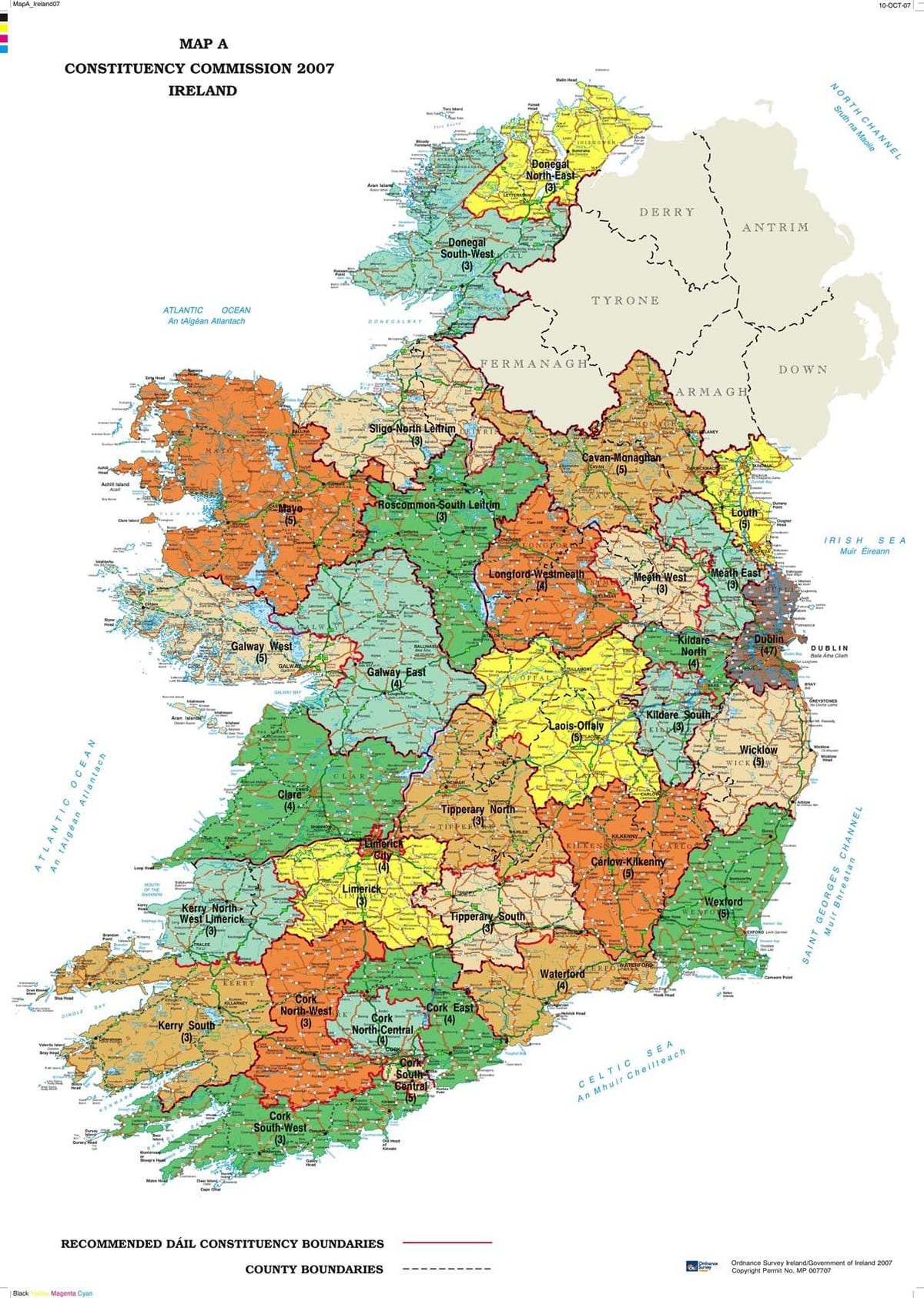mappa di ordnance survey ireland map viewer