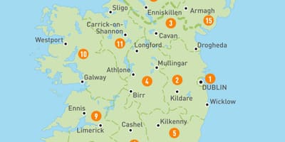Luoghi da visitare in irlanda mappa