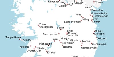Irlanda mappa visite turistiche