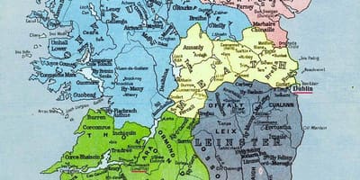 Mappa di megalitiche irlanda 